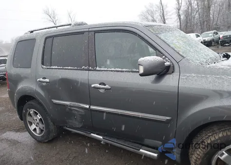 2010 Honda Pilot Touring from USA, damaged, VIN 5FNYF4H98AB040972